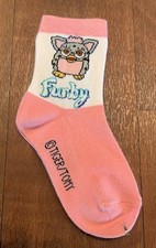 Calcetines FURBY Niños NIÑOS Rosa y Blanco TIGRE/TOMY ~NUEVOS RAROS