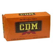 CDM Decaffeinated Ground Coffee & Chicory for All 13 Ounce (Pack of 1) 11.67 per pound