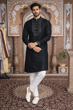 Men Kurta Set Pakistani Kurta Pyjama Indian Suits Sherwani Wedding Party Groom L