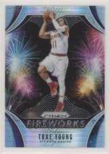 2019-20 Panini Prizm Fireworks Hyper Prizm Trae Young #25 s3g