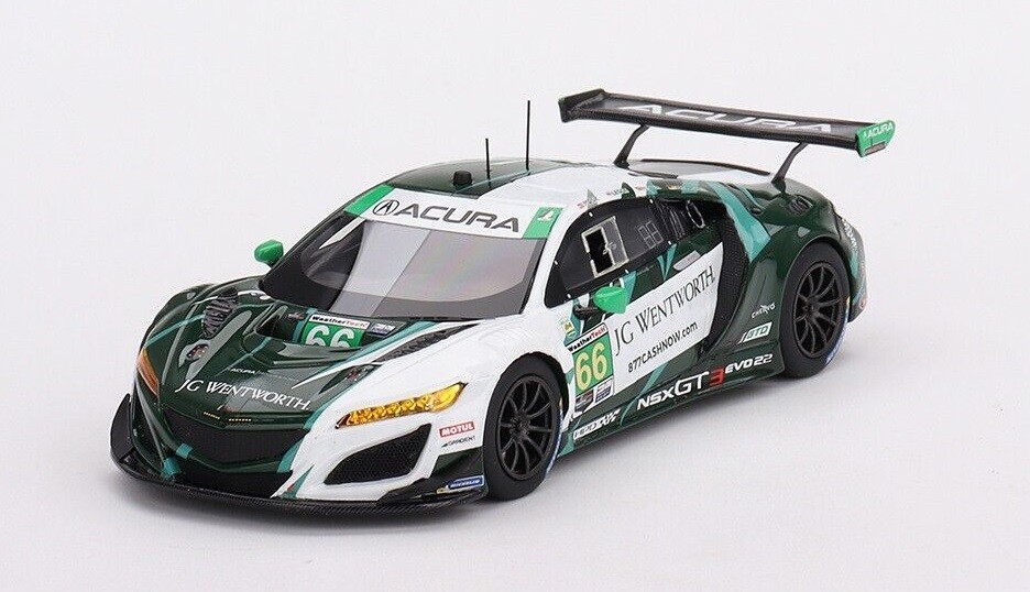 Acura NSX GT3 Evo22 TSM Model voiture miniature de collection 1/43 haute précision