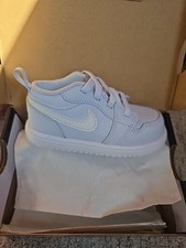 Jordan - Toddler 7C Cobalt Bliss White Air Jordan 1 Low Alt Shoes with Box