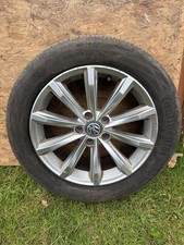 VOLKSWAGEN PASSAT B8 17 INCH SINGLE ALLOY WHEEL & TYRE 215/55R17 17” Spoked X1