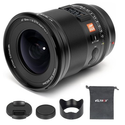 Viltrox AF 16mm F1.8 FE Full Frame Wide Angle Auto Focus Lens for Sony E-mount