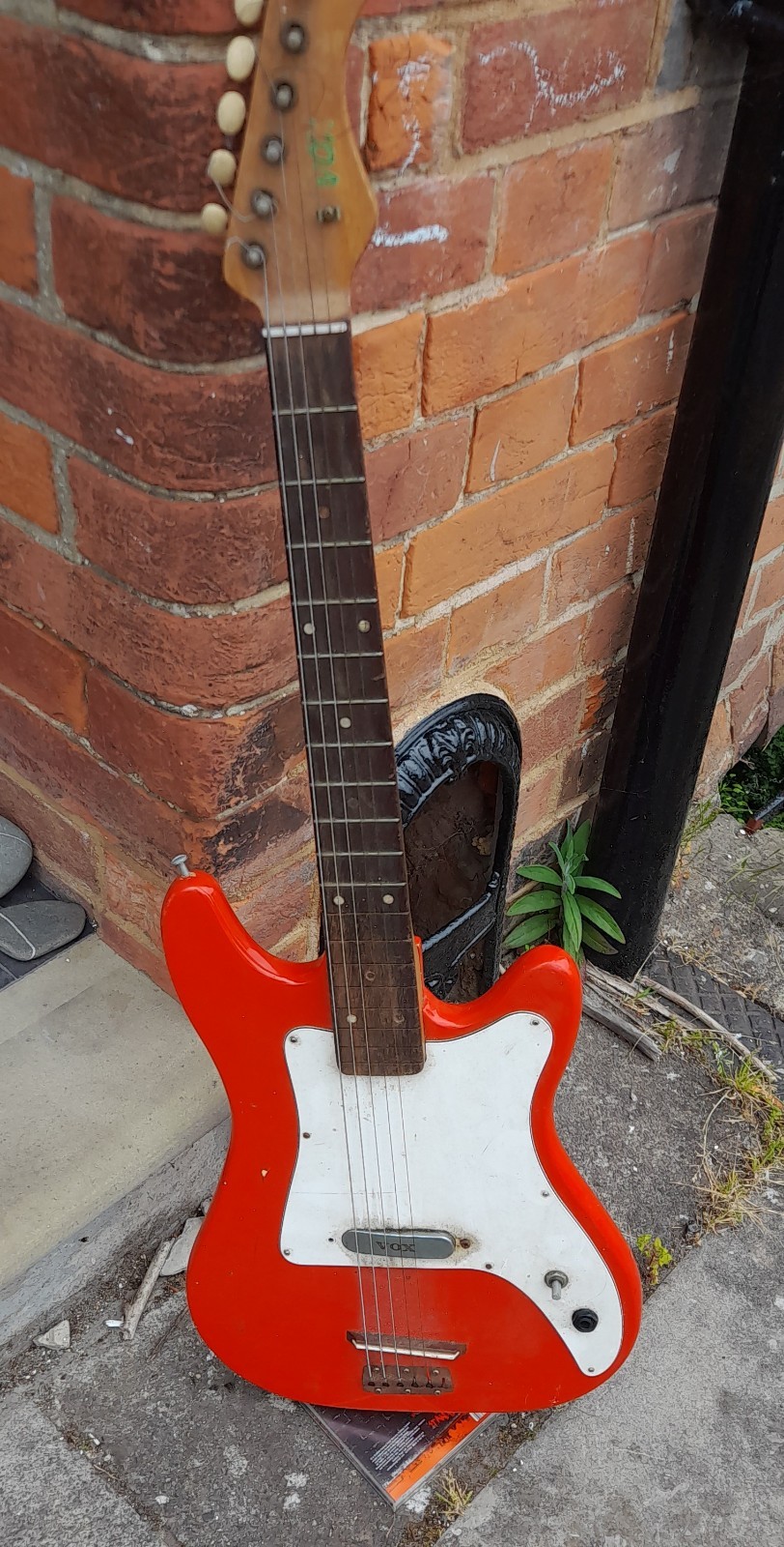 1960s Vox Stroller electric guitar, made in England Half size guitar