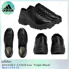 Adidas Y-3 GSG9 Bajo Triple Negro JS2453 Hombre US4-14 NUEVO