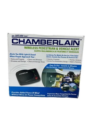 Chamberlain RWA300R Wireless Pedestrian & Vehicle Alert System New Open Box