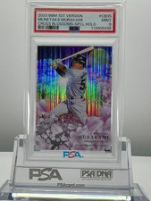 MUNETAKA MURAKAMI 2020BBM 1ST VERSION CROSS BLOSSOMS SPECIAL HOLO(/100＃CB35 PSA9