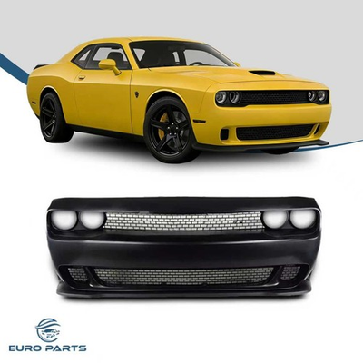 #ad Fit 2008 2014 Dodge Challenger Front Bumper Cover Conversion With Grille PP $428.00