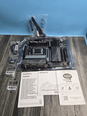 GIGABYTE B650 AORUS ELITE AX AM5 ATX AMD Motherboard