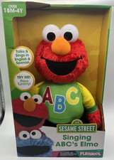 Elmo Sesame Street Singing ABC's Elmo Playskool New sounds work