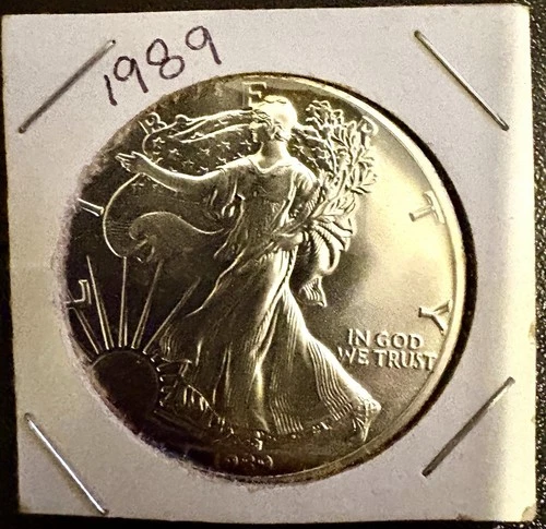 1989 1 oz Silver American Eagle (Brilliant Uncirculated)