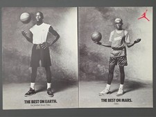1988 PRINT AD Nike Air Jordan 3 Black Cement ...