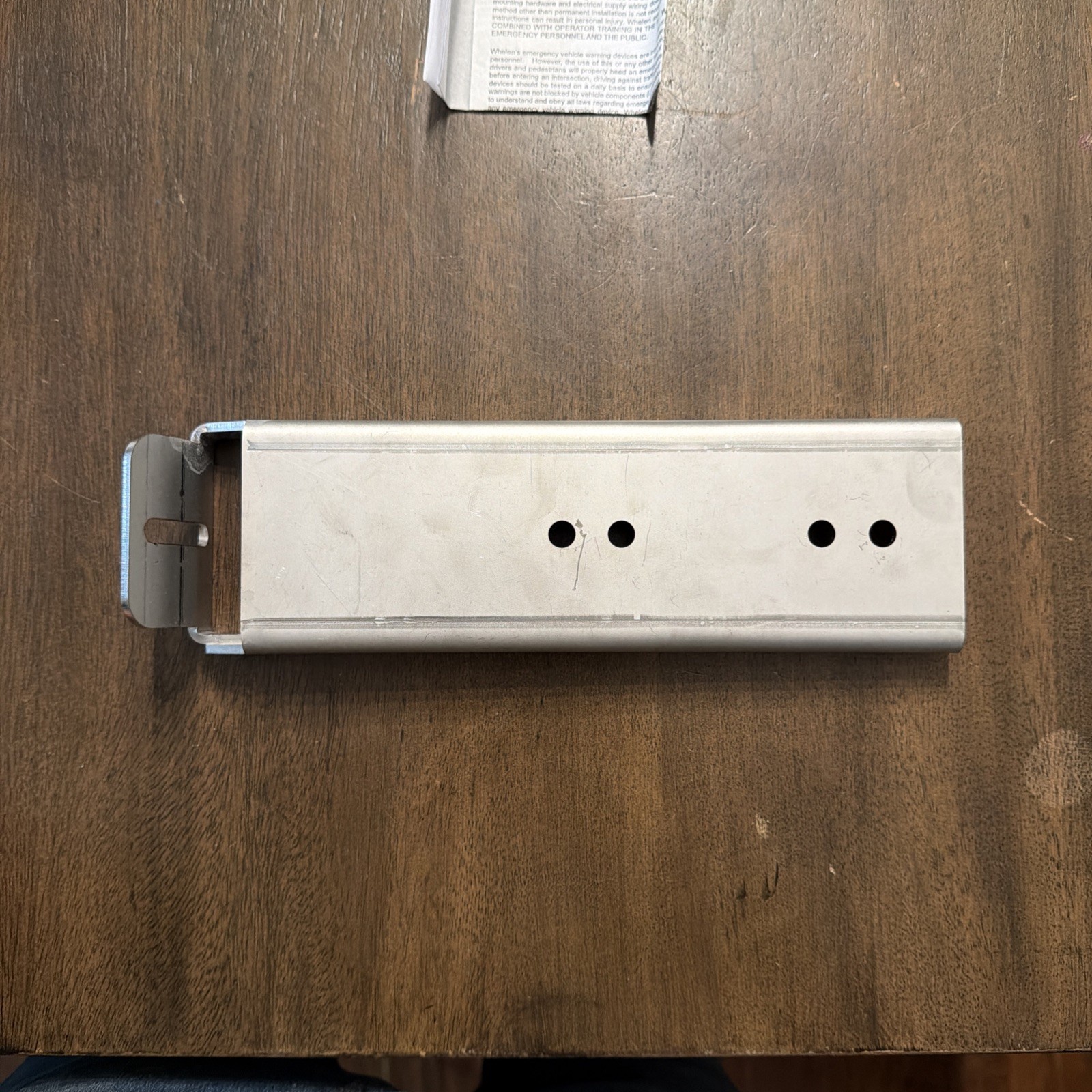 Whelen lightbar Mount For Pioneer Summit (1) SUBKT8S