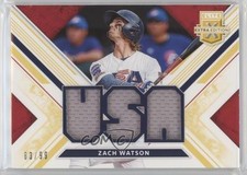 2019 Elite Extra Edition USA National Team Materials Gold 63/99 Zach Watson s3g