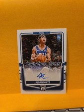 2024-25 Donruss Optic Signature Series Rookie Auto Judah Mintz #SS-MNT