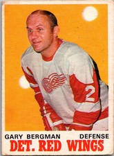 1970-71 O-Pee-Chee Gary Bergman Detroit Red Wings #154