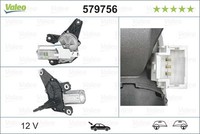 Valeo 579756 Wischermotor Hinten FÜR Renault