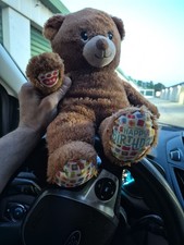 Build-A-Bear Happy Birthday Brown Birthday Bear 16" Plush