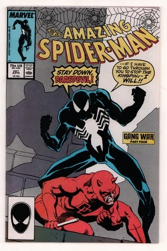 Amazing Spider-Man #287 DAREDEVIL ERIK LARSEN Copper Age Marvel 1987 VF