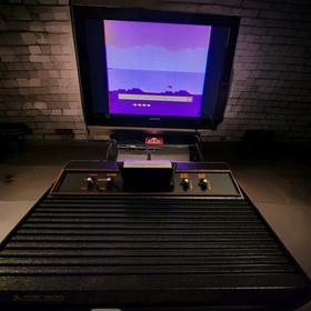 Atari 2600 "Vader" Console + Boxed ESB, several games, 2 controllers, and more!