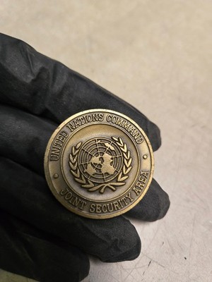 United Nations Command Joint Security Area Korea Pan Mun Jom  Challenge Coin
