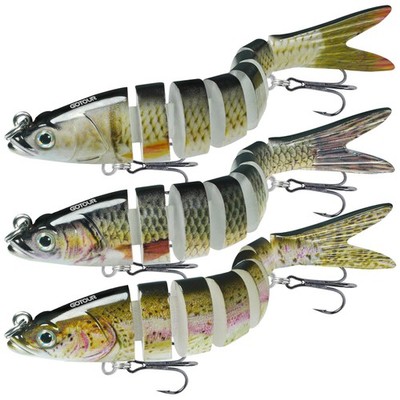 GOTOUR Fishing Lures for Freshwater or Saltwater, Easy to Use for Family Fishing