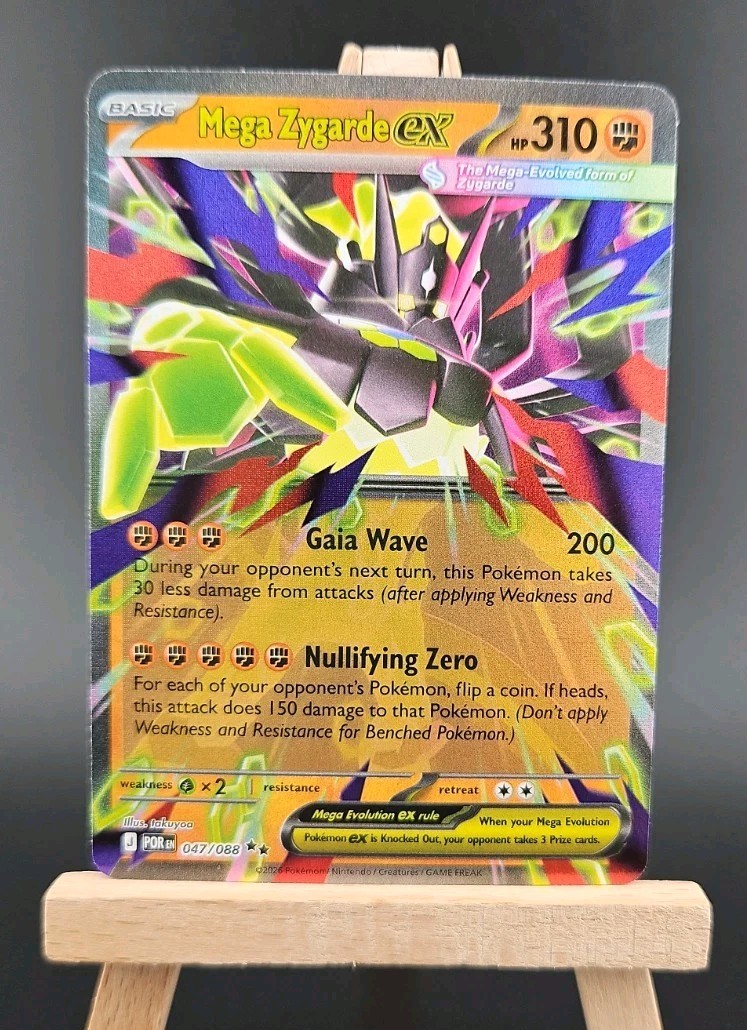 Pokémon TCG: Mega Zygarde ex 047/088 - Perfect Order - NM Condition