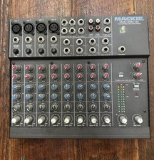MACKIE Micro Series 1202-VLZ 12 Channel Mic/Line Mixer Cord Untested Powers On