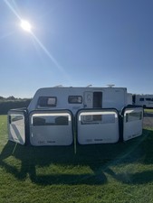 Falcon Quest Air Windbreak Panels x 6 Excellent Condition
