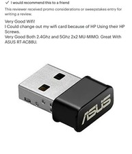 ASUS USB-AC53 867Mbps Wireless USB Adapter