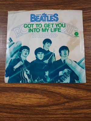 Beatles 'Got To Get You Into My Life' 1970's Capito 4272l  7'' Vinyl 45 RPM VG+/G