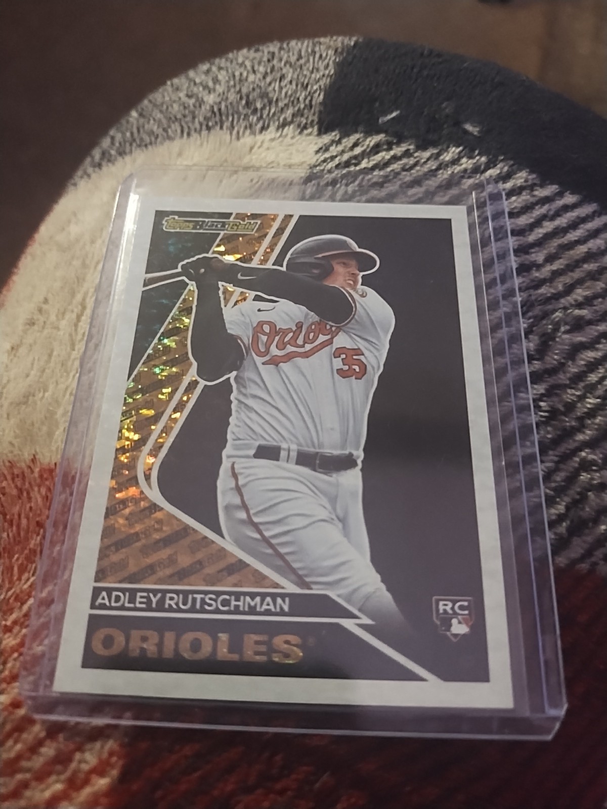 2023 Topps Update Series - Topps Black Gold Adley Rutschman #BG-1 (RC)