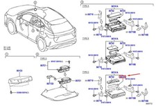 Batterie de téléphone mobile Lexus RX MK5 8672526010 Nouveau authentique