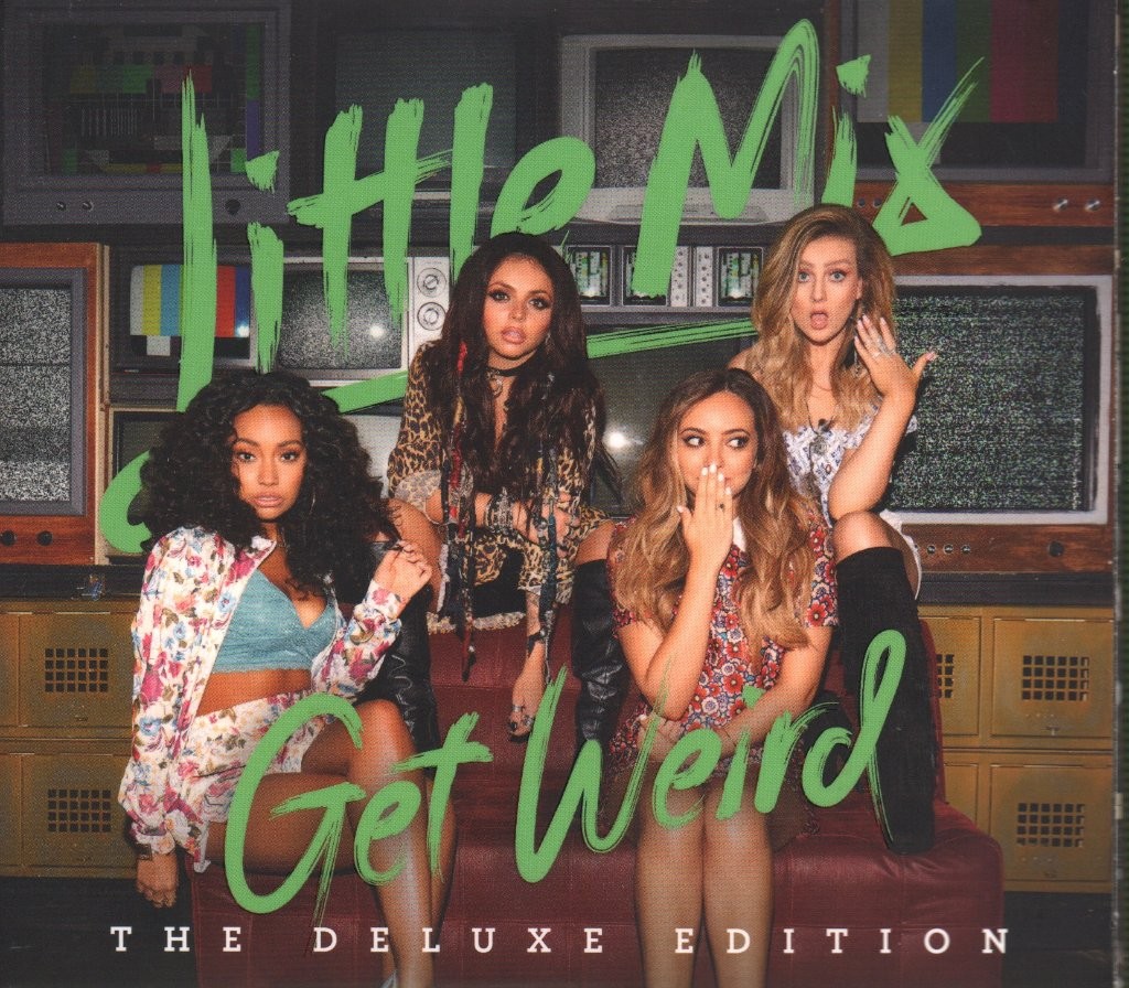 Little Mix Get Weird CD Europe Syco Music 2015 deluxe edition CD in fold out