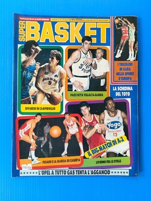 SUPER BASKET 12-1986 Villalta-Larry Bird-Bob McAdoo-Bobby Jones-Gei Gei Ebeling