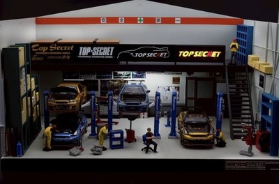 TOP SECRET DIORAMA 1/64 Garage Tokyo Auto Salon 2026 Exclusive