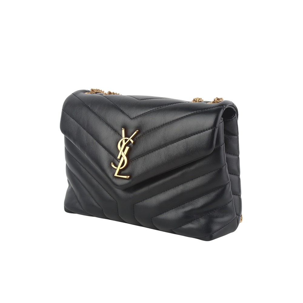 Borsa a tracolla piccola Saint Laurent Monogram Matelassé Loulou 494699 136130816