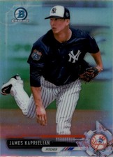 2017 Bowman Chrome Mini Prospects Refractors #BCP237 James Kaprielian BB