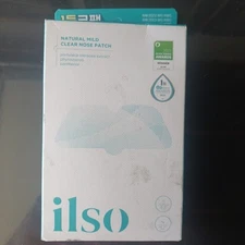 ILSO Natural Mild Clear Nose Patch-Korean Brand Blackhead Remover for Nose NIB 