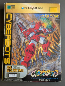 Cyberbots Fullmetal Madness Limited Edition Sega Saturn Japan CIB. Tested