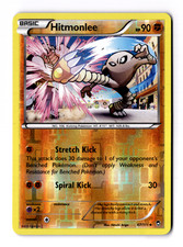 Hitmonlee 47/111 XY - Furious Fists Reverse Holo (LIGHTLY PLAYED)