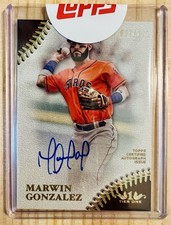 2018 Topps Tier One PPA-MGO Auto Marwin Gonzalez 097/275 Prime Performers SEALED