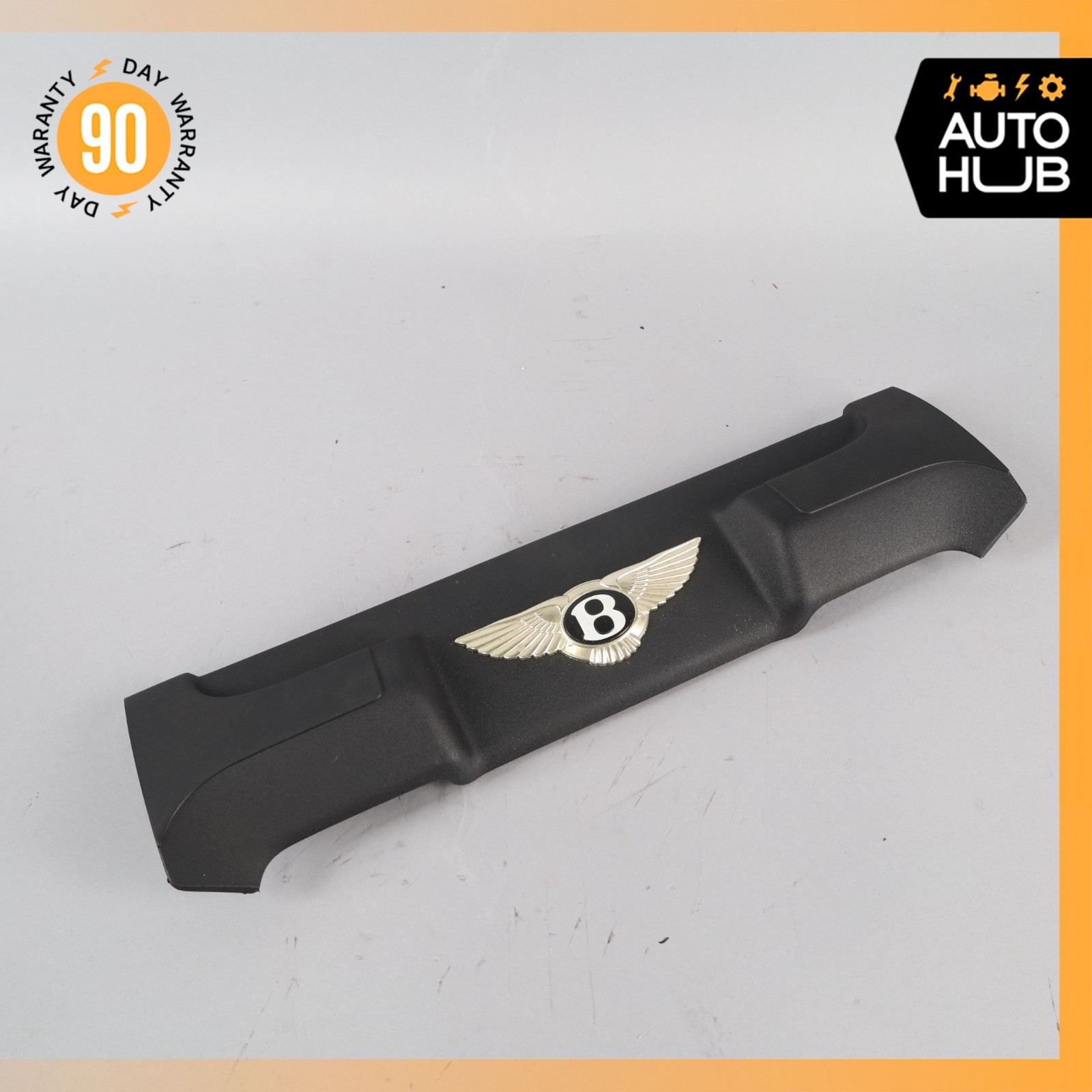 03-13 Bentley Continental Flying Spur GT Rear Engine Cover Plate Trim OEM