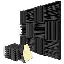 12 Pack 12x12x2Inch Acoustic Foam High Resilience Sound Proofing Padding5620