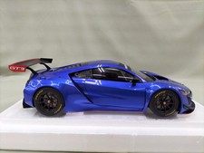 AUTOart Honda NSX GT3 2018 Hyper Blue 1/18 Diecast Model Car Racing Japan