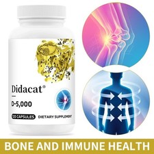 Vitamin D3 125mcg For Healthy Bones,Immune System, 30/60/120 Vegan Capsules