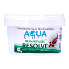 AQUA SOURCE BLANKETWEED RESOLVE WATER TREATMENT 250g Treats 7500L