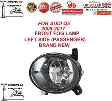 FOR AUDI Q5 FRONT FOG SPOT LAMP LIGHT 2008-2017 LEFT PASSENGER SIDE N/S NEW
