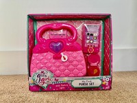 Christmas Gift, Girls Bag And Phone With Make Up Accessories Sound N Lights Toys